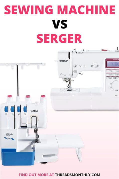 Serger VS Sewing Machine: What's the Difference? + Video | Sewing ...