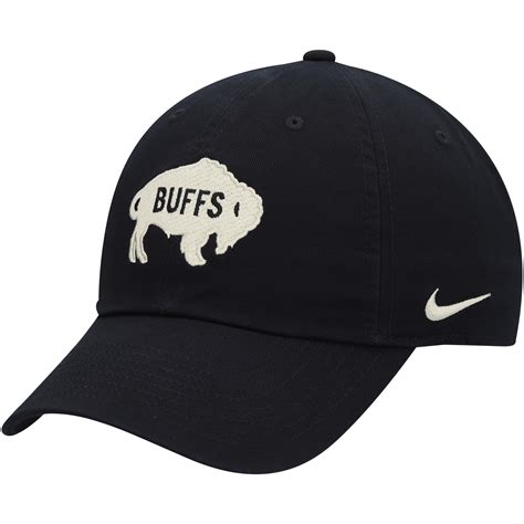 Men's Nike Black Colorado Buffaloes Heritage86 Logo Adjustable Hat