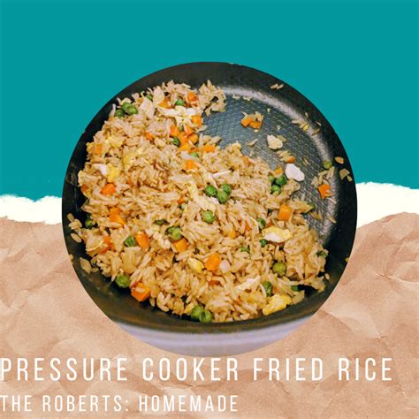 Pressure Cooker Fried Rice