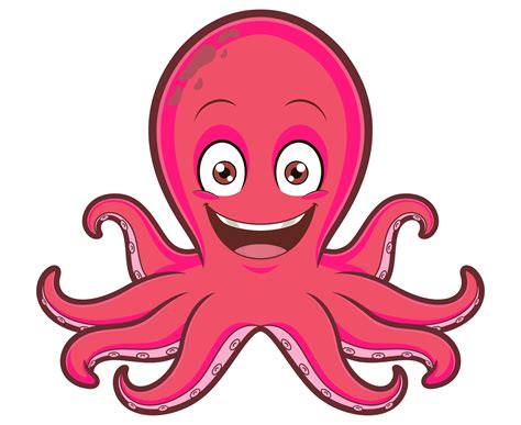 Octopus Cartoon Pictures - Carton