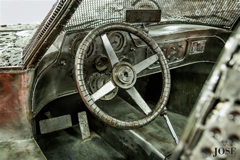 These hauntingly beautiful art pieces bring scrap cars back to life ...