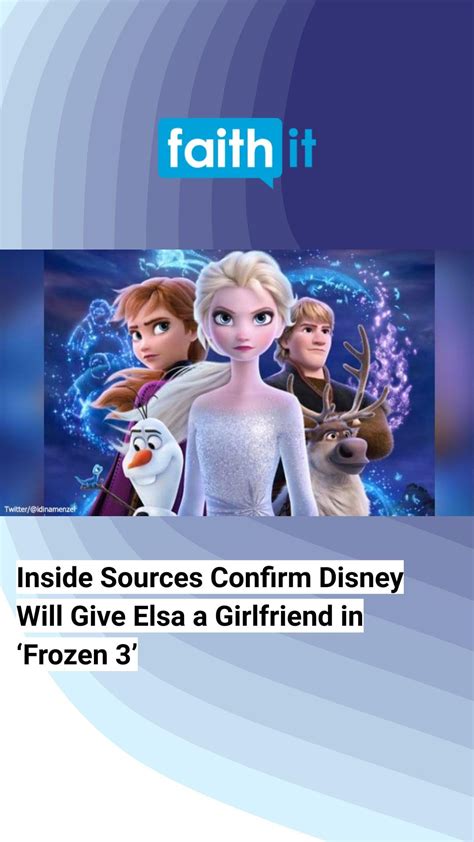 Elsa Gay and Has Girlfriend in Frozen 3 According to Sources