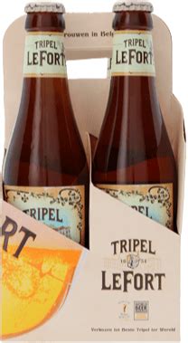 Bier aanbieding: Tripel LeFort 4 4packs fles 4x0,33 bij Jan Linders | biernet.nl