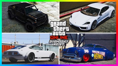 TOP 10 MUST BUY Vehicles From The Doomsday Heist DLC/Festive Surprise ...