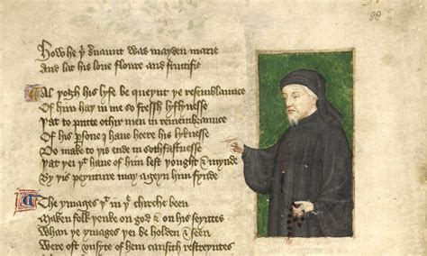 Geoffrey Chaucer Biography: list of all works, Quotes