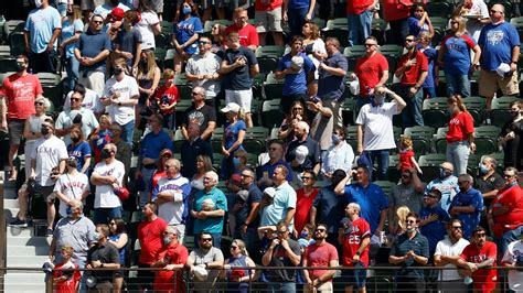 MLB Fans Pack Texas Rangers' Stadium, What Social Distancing?!