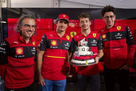 Ferrari drivers show their gratitude towards Binotto for his work