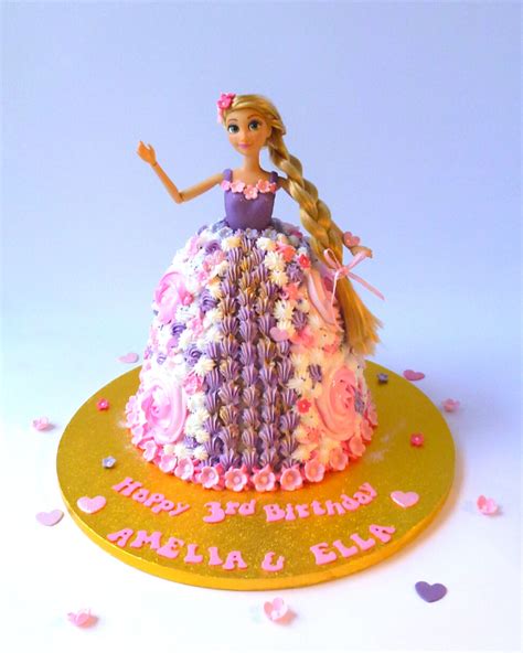 Rapunzel Doll Birthday Cake - Karen's Cakes