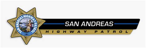 Echo 1a San Andreas Highway Patrol Banner - San Andreas Highway Patrol Banner, HD Png Download ...