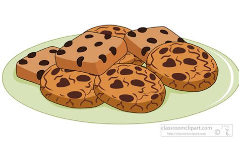 plate of cookies clipart - Clip Art Library