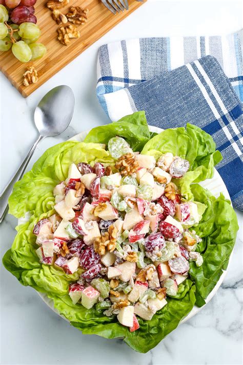 Healthy Waldorf Salad - Easy Budget Recipes