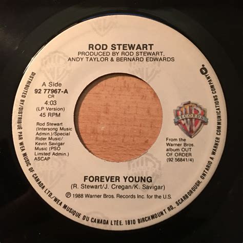 Rod Stewart - Forever Young (1988, Vinyl) | Discogs