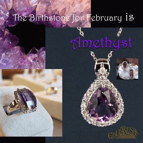 February Birthstone: Amethyst - Gold Rush Jewelers