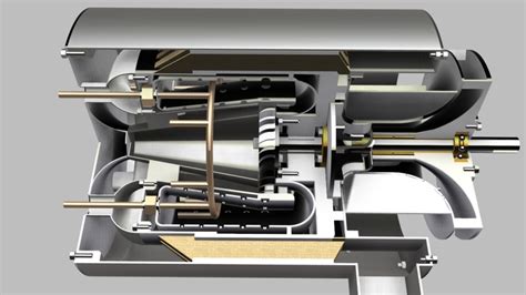 Microturbine - AutoCAD - 3D CAD model - GrabCAD