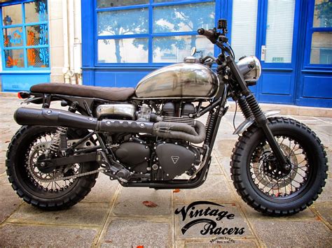 Hell Kustom : Triumph Scrambler By Vintage Racers