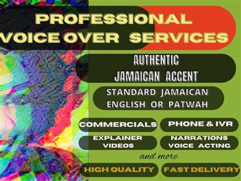 Jamaican Caribbean accent Voice Overs | Upwork