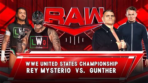 WWE 2K23 Rey Mysterio vs Gunther | United States Championship - YouTube