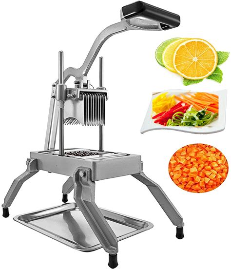 VEVOR Commercial Vegetable Fruit Dicer 3/16inch Blade Onion Cutter ...