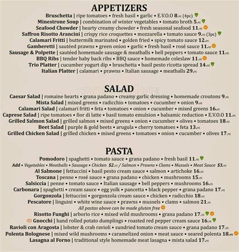 Toscana Italian Grill Menu, Menu for Toscana Italian Grill, Acadia, Calgary - Urbanspoon/Zomato