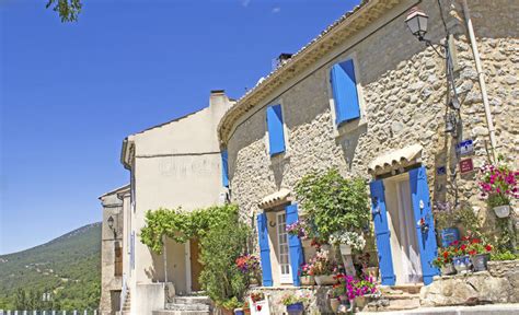 French Village. Provence. France. Stock Photo - Image of architecture ...