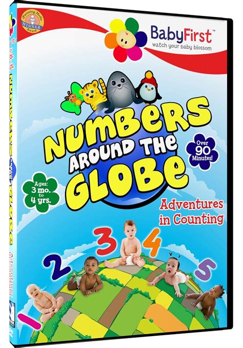 Amazon.com: BabyFirst Numbers Around the Globe - Adventures in Counting: Various, Various ...