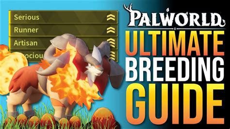 How to breed in palworld | The ULTIMATE BREEDING GUIDE! - YouTube