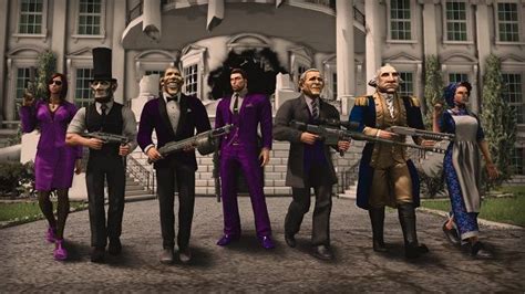 New Saints Row 4 DLC drops presidents, plunger gun on Steelport. | PC Gamer