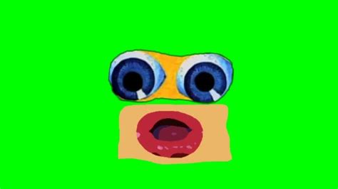 klasky csupo face green screen (with hand)