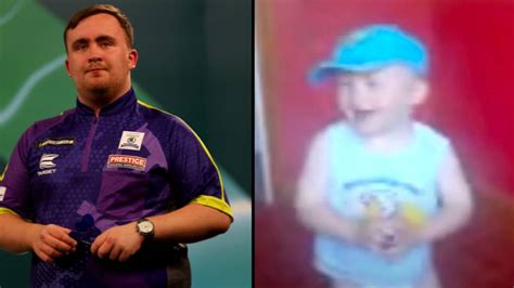 16-year-old Luke Littler proves he’s always been playing darts as video ...