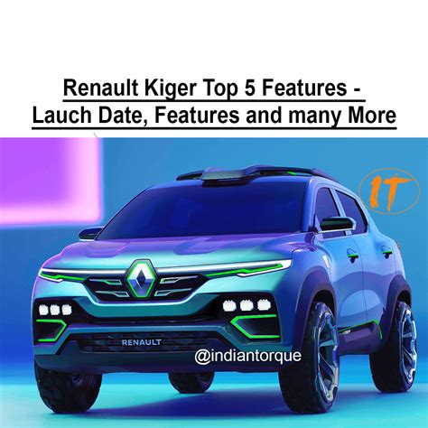 Renault Kiger Top 5 Features