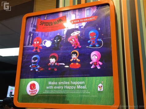 GeekMatic!: McDonald's Heading into the Spider-Verse!