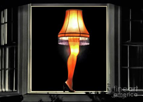 Christmas Story Leg Lamp Photograph by Jennie Breeze - Pixels