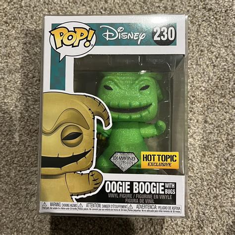 Disney Oogie Boogie Funko Pop Diamond Hot Topic... - Depop