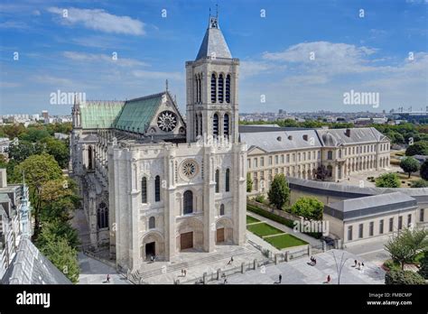 Saint Denis Cathedral Stock Photos & Saint Denis Cathedral Stock Images ...