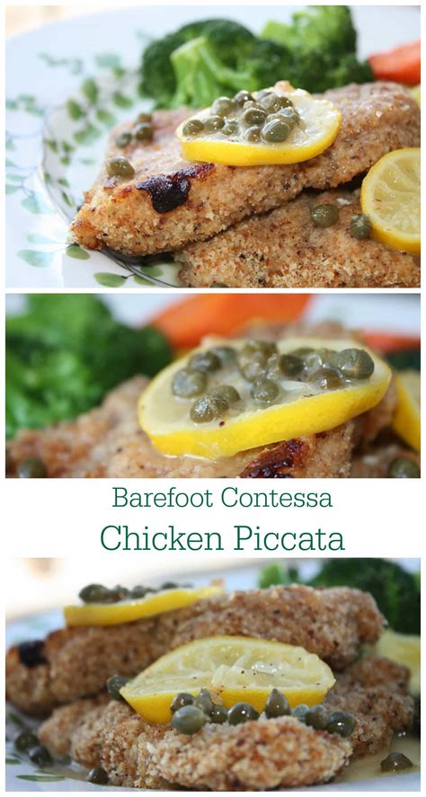 Barefoot Contessa Chicken Piccata - Ina Garten recipe