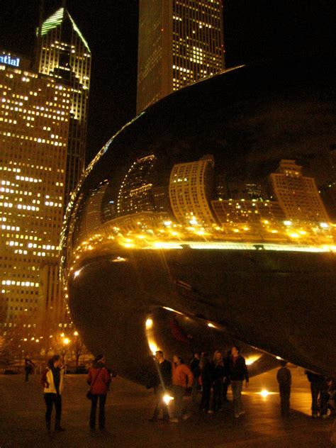 The Bean in Chicago - Must-Visit Destination at Night