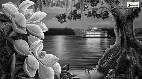 black and white nature drawings - Google Search Photo Booth Business, Animated Wallpapers For ...