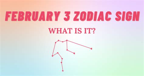 February 3 Zodiac Sign Explained | So Syncd