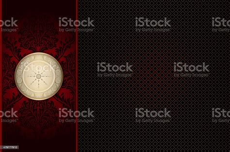 Vintage Background With Frame Stock Illustration - Download Image Now ...