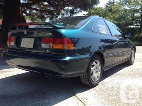 1997 Honda Civic SI --- Impeccable for sale in Victoria, British ...