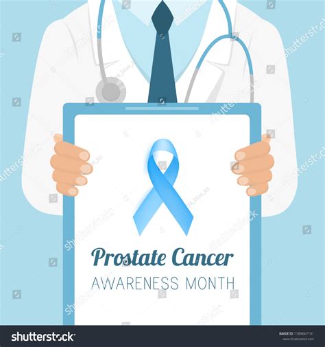 Prostate Cancer Awareness Month Vector Illustration Stock Vector (Royalty Free) 1189667191 ...