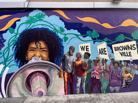 New Brownsville mural, designed by young local artists, shows ...