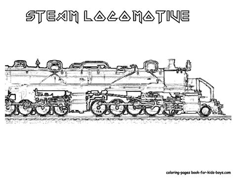 Diesel Train Coloring Pages