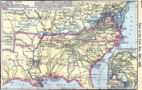 American Civil War Map