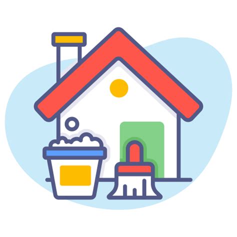 House cleaning Generic Rounded Shapes icon