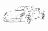 Printable Car Coloring Pages sketch template