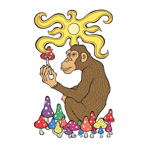 Stoned Ape Theory color Painting by Hughes Jason | Pixels