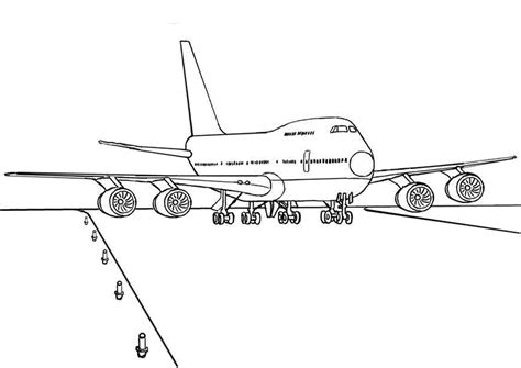 Print & Download - The Sophisticated Transportation of Airplane Coloring Pages