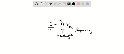 SOLVED:What is the equation that relates the wavelength and frequency of a light wave? (Define ...