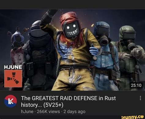 The GREATEST RAID DEFENSE in Rust history... (5V25+) hJune 266K views 2 ...